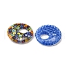 Handmade Millefiori Glass Beads LAMP-A155-01H-2