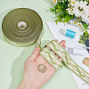 Polyester Jacquard Rhombus Ribbon OCOR-WH0078-150-3