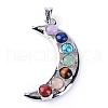 Natural & Synthetic Gemstone Big Pendants G-Q458-14-1