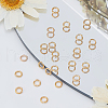Beebeecraft Brass Open Jump Rings KK-BBC0002-26-4