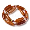 Natural Agate Beads Strands G-K334-01C-3