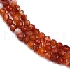 Natural Carnelian Beads Strands G-RM250101-C17-3
