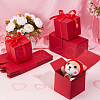 10Pcs Kraft Paper Cardboard Jewelry Gift Boxes CON-WH0001-25C-5