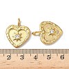 304 Stainless Steel Rhinestone Pendants STAS-V015-07C-G-3