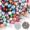 DIY Stretch Bracelets Necklaces Kits DIY-YW0001-79-1