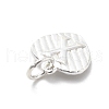 925 Sterling Silver Heart with Capital Letter Charms STER-S009-13X-S-2