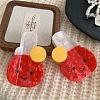 Table Tennis Racket Cellulose Acetate(Resin) Claw Hair Clips PW-WG90B61-01-2