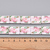 Printed Glass Beads GLAA-N008-01F-4