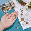 DICOSMETIC 90Pcs 3 Colors Alloy Connector Charms FIND-DC0006-94-3