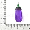 Opaque Resin Pendants RESI-G107-04I-3