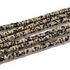 Natural Dalmatian Jasper Beads Strands G-L528-10-1