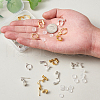 Brass Clip-on Earrings Findings KK-TA0007-66-9