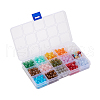 450Pcs 15 Colors Round Imitation Gemstone Acrylic Beads OACR-YW0001-19-4
