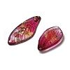 4Pcs Transparent Epoxy Resin Butterfly Wings Pendants RESI-C057-04B-2