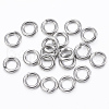 304 Stainless Steel Open Jump Rings X-STAS-H555-11P-1