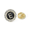 Letter Enamel Pins JEWB-S042-03E-G-2
