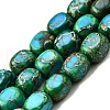Natural Imperial Jasper Beads Strands G-E444-54-03-1