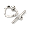 Non-Tarnish 304 Stainless Steel Toggle Clasps STAS-L278-005P-3