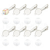 DICOSMETIC DIY Blank Dome Tie Clip Making Kit DIY-DC0002-25-1