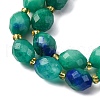 Natural White Jade Beads Strands G-D305-B01-01F-4