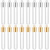 Glass Bottle Pendants GLAA-PH0007-29-1