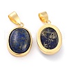 Natural Mixed Gemstone Pendants G-B012-10G-4