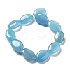 Natural Quartz Imitation Aquamarine Beads Strands G-P528-M03-01-3