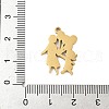 Mother's Day 304 Stainless Steel Enamel Pendants STAS-R168-03C-G-3