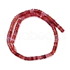 Dyed Natural Agate Beads Strands G-U030-B01-04-3