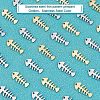 Unicraftale 40Pcs 2 Colors 304 Stainless Steel Pendants STAS-UN0028-46-4