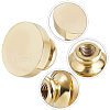 CRASPIRE 3Pcs Blank Wax Seal Brass Stamp Heads AJEW-CP0007-03-6