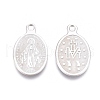 Non-Tarnish 304 Stainless Steel Charms STAS-L247-024P-2