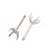 304 Stainless Steel Stud Earring Findings STAS-B091-02A-04P-2