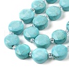 Natural Howlite Bead Strands G-C116-A08-01-4