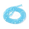 Transparent Glass Beads Strands X1-EGLA-A034-T4mm-MB08-3