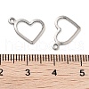 Non-Tarnish 304 Stainless Steel Charms STAS-P227-23P-3