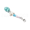 Handmade Porcelain Pendant Decorations HJEW-JM03211-03-4