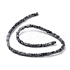 Natural Snowflake Obsidian Beads Strands G-F631-K16-2