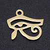 Ion Plating(IP) 304 Stainless Steel Laser Cut Charms A-STAS-S105-T919-2-1