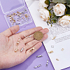 SUPERFINDINGS 20Pcs 2 Colors Eco-Friendly Brass Watch Band Clasps KK-FH0007-67-4