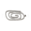 304 Stainless Steel Pendants STAS-G355-08B-P-2