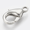 Tarnish Resistant 304 Stainless Steel Lobster Claw Clasps STAS-T033-25E-2