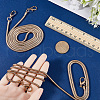 Gorgecraft 2Pcs Alloy Snake Chain Bag Strap FIND-GF0005-46KCG-3