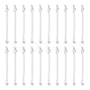 Unicraftale 20Pcs 304 Stainless Steel Chain Extender STAS-UN0060-87P-1