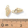 Brass Micro Pave Cubic Zirconia Pendants KK-A194-05G-3
