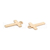 201 Stainless Steel Charms STAS-C021-06G-T-2
