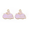 Alloy Enamel Pendants ENAM-G213-22LG-3