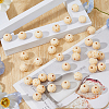 SUPERFINDINGS Wood Beads WOOD-FH0002-29A-4
