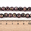 Handmade Foil Glass Beads Strands FOIL-N029-05A-4