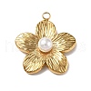 304 Stainless Steel Pendants STAS-P395-10B-G-1